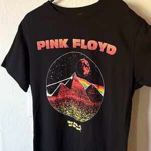 Pink Floyd Black Kids Short Sleeve Tee